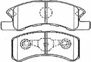 Комплект тормозных колодок AISIN D1N046